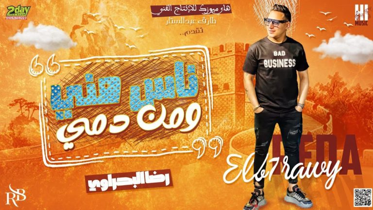 كلمات اغنية ناس مني ومن دمي محدش فيهم شال همى رضا البحراوي