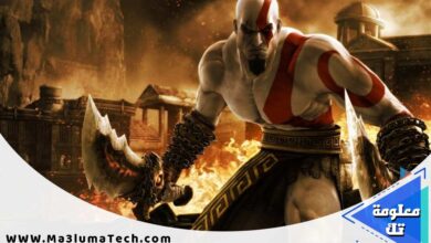 تحميل لعبة God of War Chains PPSSPP للموبايل